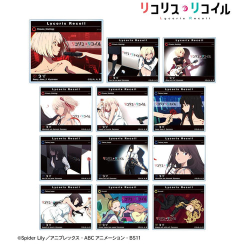 『リコリス・リコイル』トレーディングSNS風アクリルカード(単位/BOX)【202504再販】